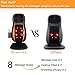 Shiatsu Back Massager Massage Chair Pad with Heat, Full Back Kneading, Adjustable Neck Height and Vibration - Relieve Muscle Pain for Neck Shoulder Back and Hip - Home & Office Use