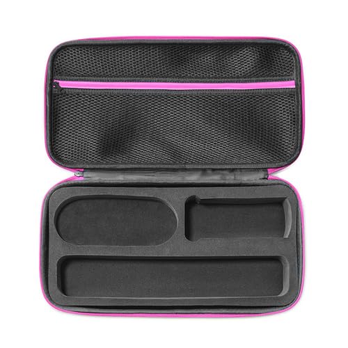 EUGOOCX Hard Travel Case Storage Bag for Dyson Airstrait Hairdryer Straightener Portable Protective Case for Dyson Hair Straighteners (Blue)