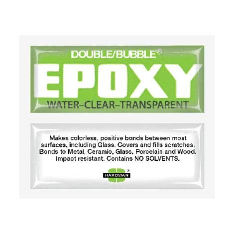 Tools & MoreHardman Double Bubble Green Crystal Clear (Clear as Water) Epoxy 10 Packs (#04004) Model: 4004