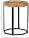 Stone & Beam Arie Octagonal End Table, 17.3