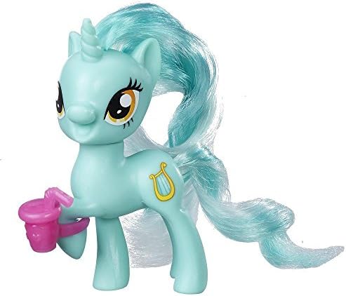Stuffed Plush Little Pony - Authentic 8" Plush Little Pony Horse Figure Toy Suitable For Babies and Children - Perfect Birthday Gifts - Toy Doll for Kids and Toddlers (Blue)