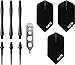 Fat Cat Bulletz 90% Tungsten Soft Tip Darts with Storage/Travel Case, 18 Grams