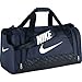 Nike Brasilia 6 Medium Duffel Duffel Bag Black/Black/White Multi Snake One Size