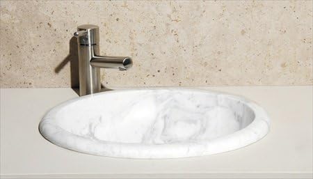 Allstone Vumo17-V Deck Mount Sink44; Volakas Polished