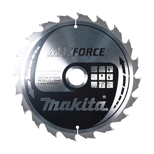 Makita B-32269 MAKFORCE TCT Saw Blade 235x30x20T