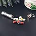 Stainless Steel Pill Fob for Advil Nitro Pills Inner Dia. 0.50