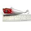 Laimeng9cm-Plastic-Popper-Fishing-Lures-Bass-Top-water-Rattles