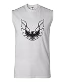 Adult Pontiac Firebird Logo GTA Trans-Am Retro Sleeveless Tank Top T-Shirt