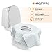 Toilet Seat Covers Disposable - 20 Pack - Waterproof, Ideal for Adults and Kids - Extra Large, Individually Wrapped for Travel, Toddlers Potty Training in Public Restrooms (Waves, 20)