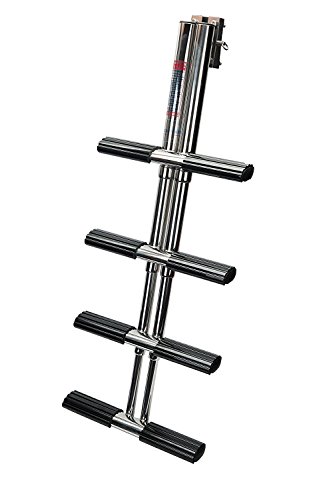 ISURE MARINE 3 Step Stainless Steel Telescoping Boat Ladder - View #12