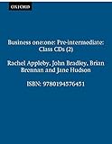 Business one:one Pre-intermediate Class Audio CDs: Comes with 2 CDs Class CDs (2) (Oxford Business English)