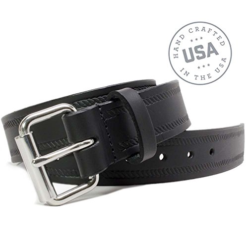 Hypoallergenic Black Belt with Rope Design -38"