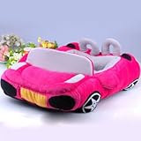 Hyalo(TM) Cool Unique Dog Car Beds Detachable PP Cotton Padded Small Dog House Waterproof Bottom Puppy chihuahua Sofa Bed