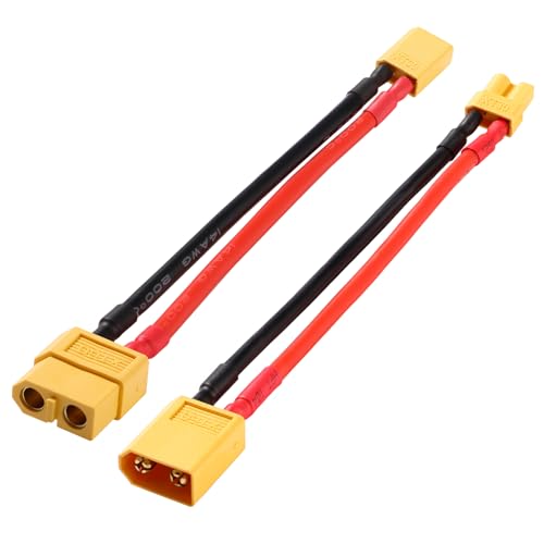 Xt30 to Xt60 + Cable - 2pcs