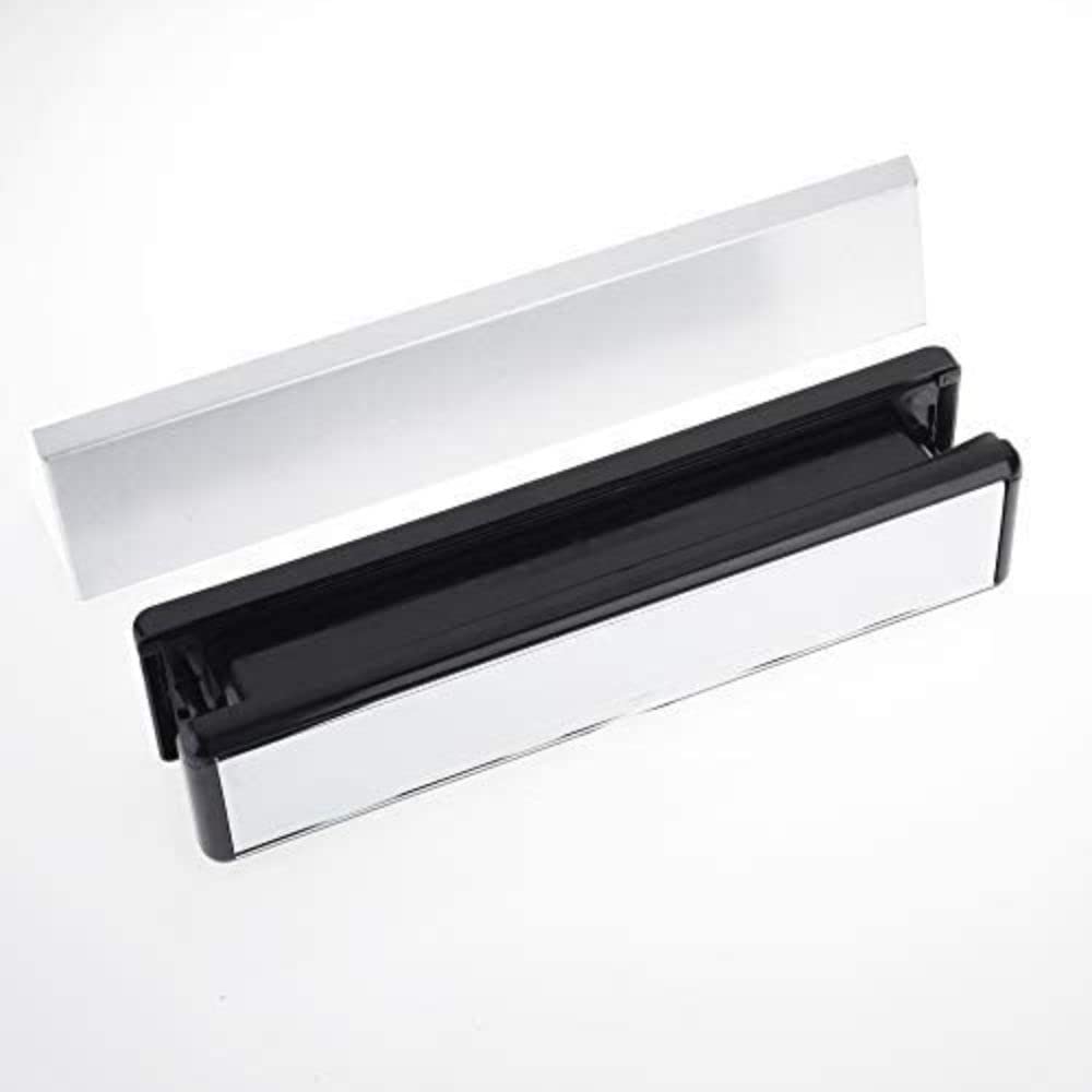 Yale P-YHSLP-WH Security Letterplate/Letterbox, 300 mm, Fits 40-80 mm Doors, White Finish, Pack of 1