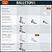 Ballston Lightweight 81% Merino Wool All Season Low Hiking Socks - 4 Pairs for Men and Women(Lunar Gray, L (Fits Men's Shoe 8-10, Women's 9-11))