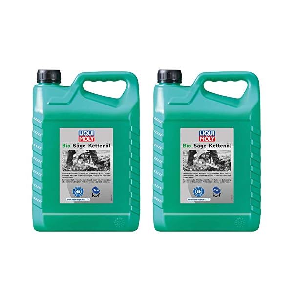 ILODA 2X Original Liqui Moly 5L Bio SÃ¤ge-KettenÃ¶l Chainsaw-Oil Saw-Oil SÃ¤geÃ¶l Ãl 1281