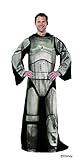 Disney Lucas Films' Star Wars Being Storm Trooper Adult Comfy Throw with Sleeves, 48 by 71