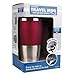 Northpoint 6oz Electronic Travel Cup Warmer w/USB Charger (Silver/Red)