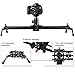 ASHANKS Motorized Camera Slider with Controller, Timelapse and Focus Track Shot Video Recording for DSLR Cameras. 80cm/31