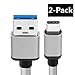 Samsung S9 Plus Charger Cable, BeneStellar 2-Pack 5ft / 1.5m USB 3.1 Type C Nylon Braided Cord for Samsung Galaxy S9 / S8 / Note 8 / S8 Plus, LG V20, Nintendo Switch and More (Gray)