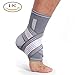 NeoTech Care Adjustable Ankle Support Brace (Gray, Size M, 1 Unit)