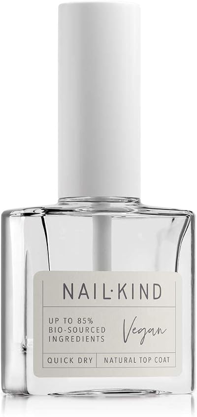 NAILKIND Mist You Clear Top Coat - High-Gloss Extra-Wear 8ml Vegan Cruelty Free