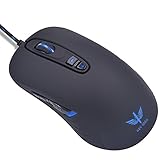 KEY IDEA Wired Optical Gaming Mouse 4000 DPI and 1000 Hz Polling Rate LED RGB Lights and 8 Buttons