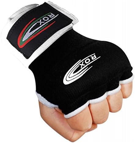 Rox Boxing Inner Hand Wraps Gloves Fist Padded Mma Thai Training Mitts M