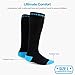 Compression Socks 20-30 mmHg - Unisex Circulation Socks - Varicose Vein Socks - Travel Socks - Nurse Compression Socks - Pregnancy Compression Socks - Maternity Compression Socks for Women (LARGE)