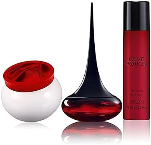 Oriflame love potion EDP body cream spray price in Egypt