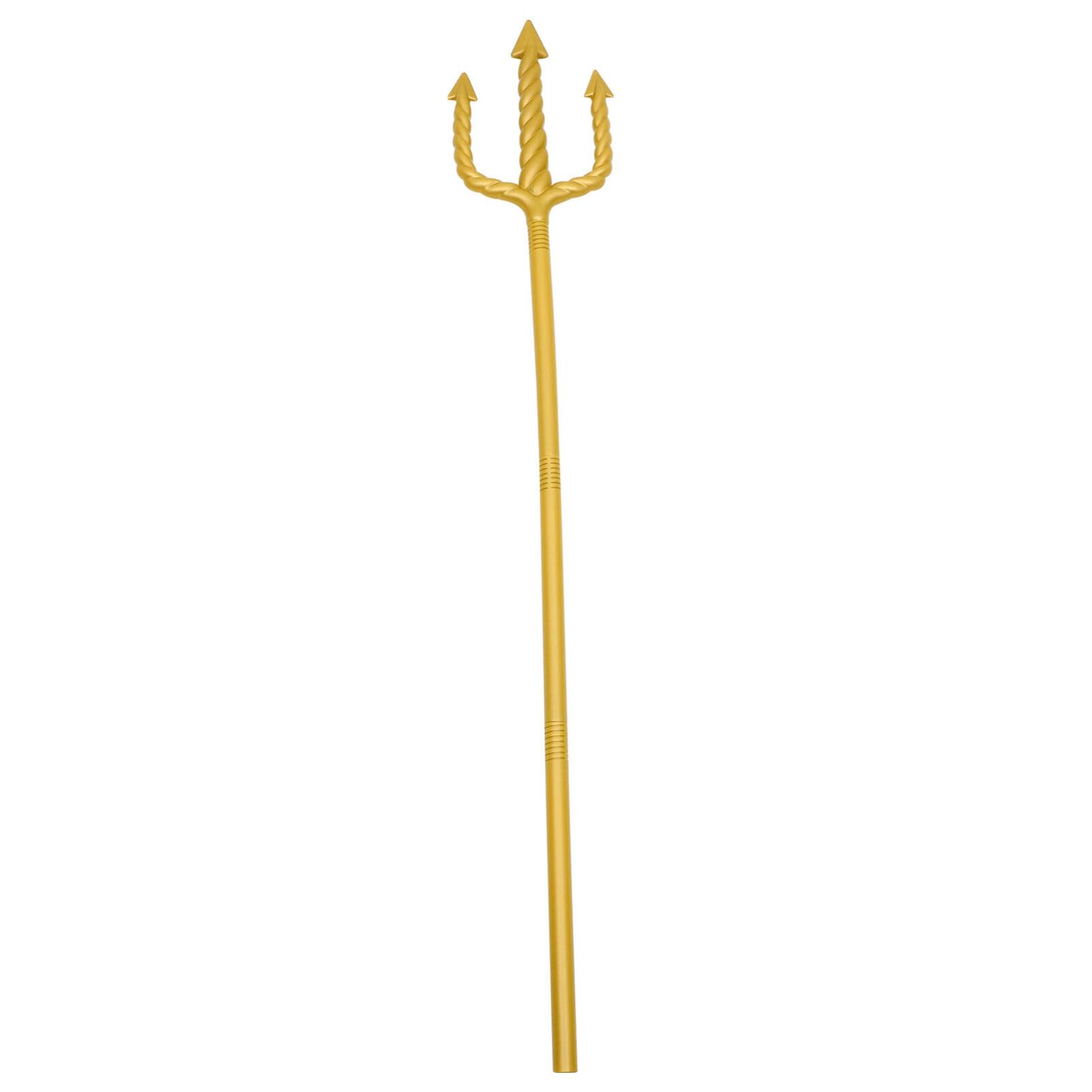 TOYANDONA King Trident Devil Staff Halloween Party Costume Accessory Prop