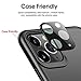 OUNIER [3 Pack] for iPhone 11 Pro Max Camera Lens Protector for Apple iPhone 11 Pro Film 9H Tempered Glass Protection, 3D Full Coverage Easy Install High Definition Anti-Scratch Strong Adsorption