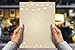 Stonehouse Collection | Rustic Stationery | Rustic Letterhead Paper | 8.5 x 11 | USA Made | 60 Sheets | String of LIghts Letterhead (String Lights)