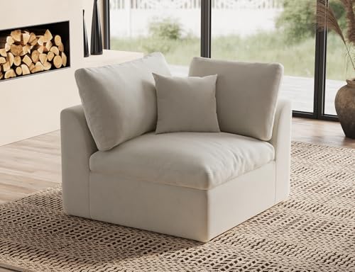 ohllob Corner Seat for Cloud Sectional Couches Living Room, Modular, Boneless, Warm