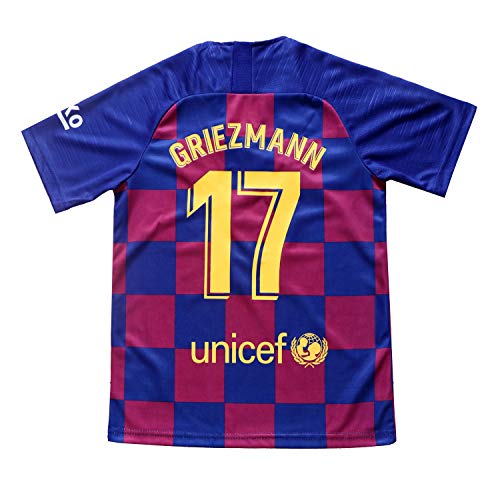 image for Da Games Youth Sportswear Barcelona Griezmann 17 Kids Home Soccer Jers