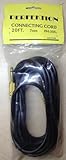 PERFEKTION DELUXE 20FT CONNECTING CORD, With BRASS PLUGS