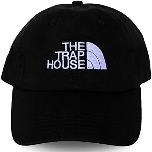 TrapHouse Dad Hat Black