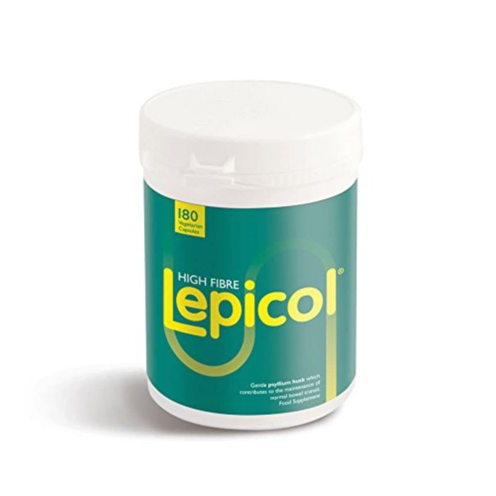 Lepicol Healthy Bowels Formula Vegetarian Capsules, 120 g, 180 Count — image 1