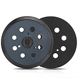 Sander Pads for Makita, 2-Pack 5" 8 Hole Hook and