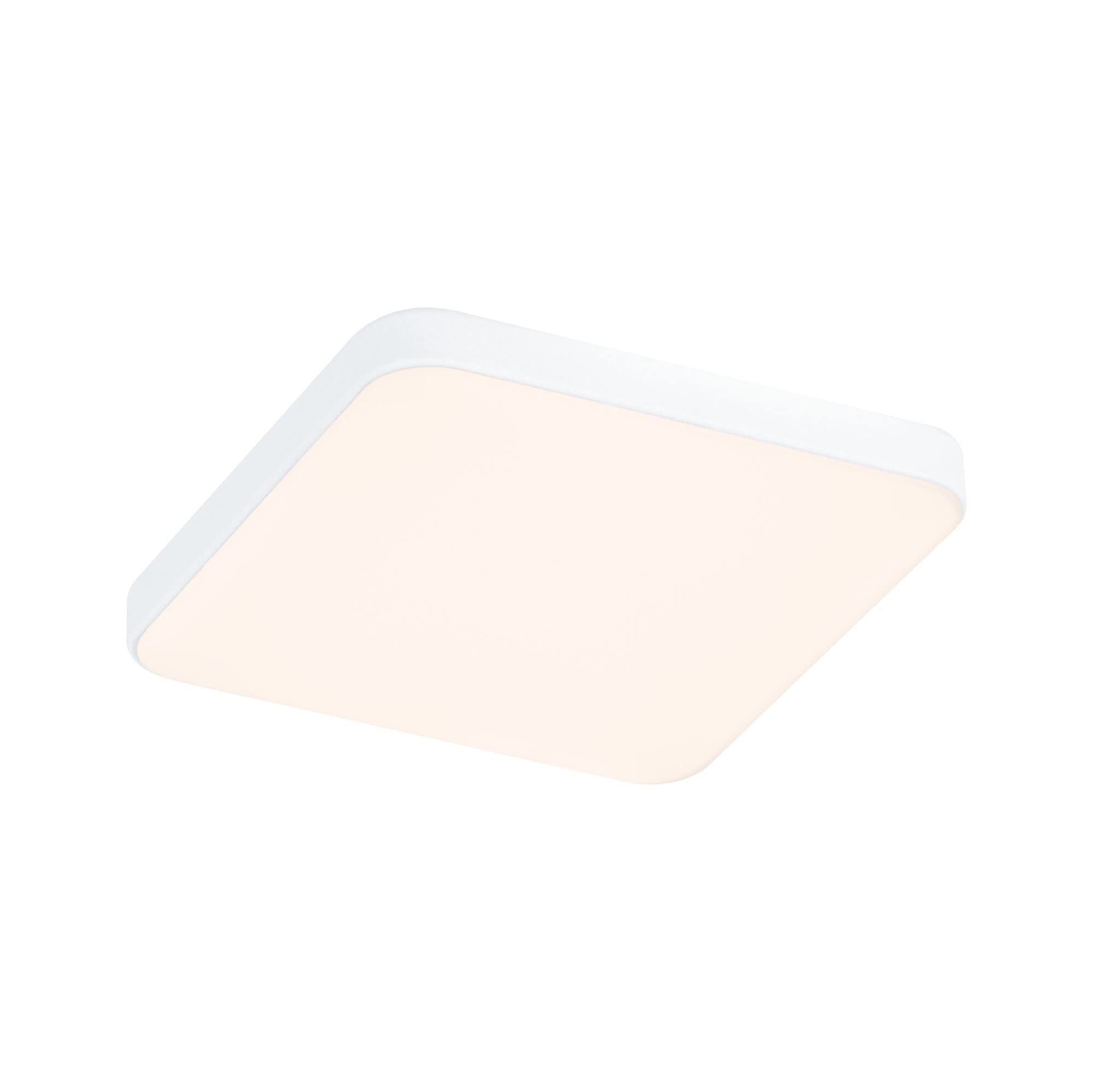 Paulmann 79941 recessed LED panel Veluna VariFit Edge 90x90mm rectangular Warm white White Plastic Lighting system 3000K