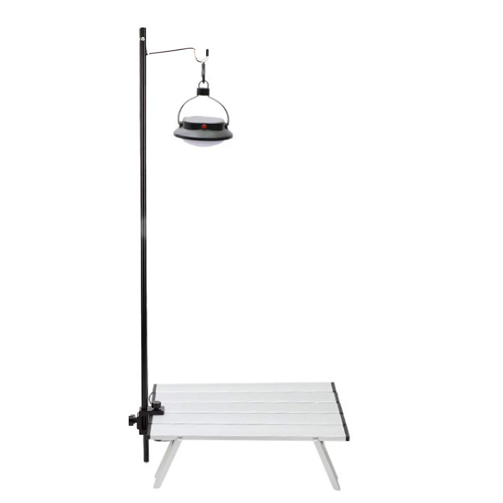 Portable Light Stand, Aluminum Alloy Folding Light Bracket Stand Outdoor Camping Table Lamp Pole