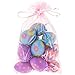 Pastel Patterned Egg Ornaments ~ Decorative Easter Eggs ~ 12 count