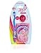 Jojo Siwa Big Girl Toothbrush and Rinsing Cup Set with Confetti Glitter Handle Hairbrush