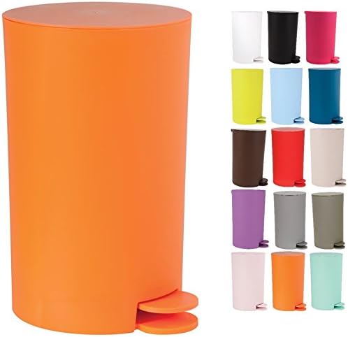 MSV Garbage Bin, Orange, 0, Naranja, 3 litres