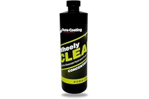 DURA-COATING TECHNOLOGY Wheely Clean Concentrate - Good for Chrome Wheel Cleaner, Clear-Coated, or Aluminum Wheel Cleaner - Professional Tire Shine & Rim Cleaner Spray - Car Care Solution - 1 oz