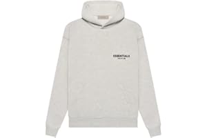 GENERIC ESSENTIALS Pullover Hoodie Cotton Blend Adult Men Oversized, baggy fit.