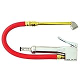 Milton S-522 Bayonet Tire Inflator Gauge, 12" Hose