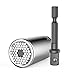Universal Socket, Monokuchi Professional 7mm-19mm Universal Sockets Adapter Tools Gifts for Men Him Husband Dad Father DIY Handyman Women