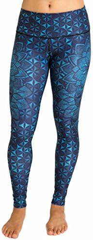 Inner Fire Flower of Life - Legging Yoga Pant - 6 (Small)